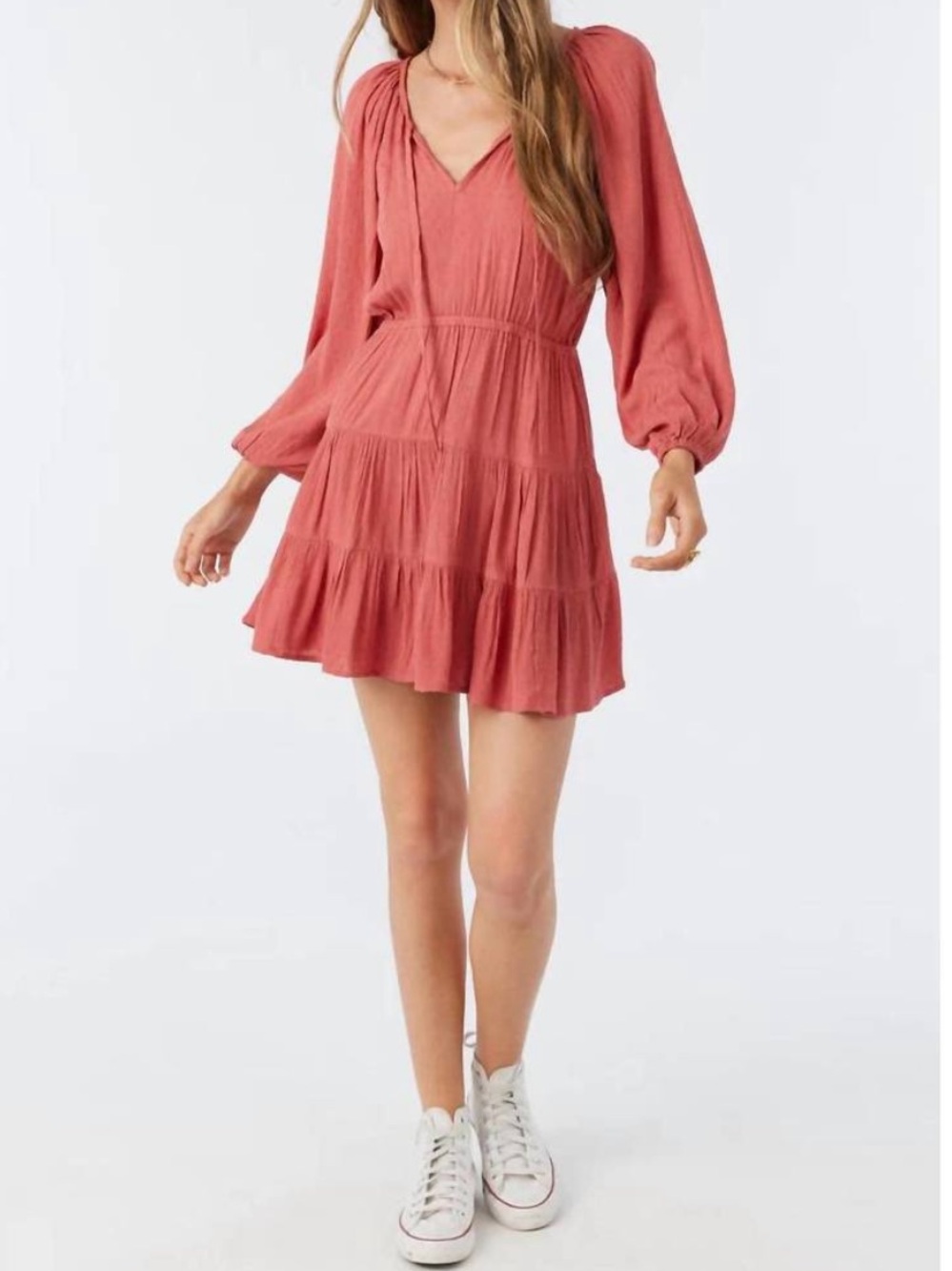 O'Neill Tiered Mini Dress